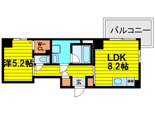 インテリジェンス御堂の物件間取画像